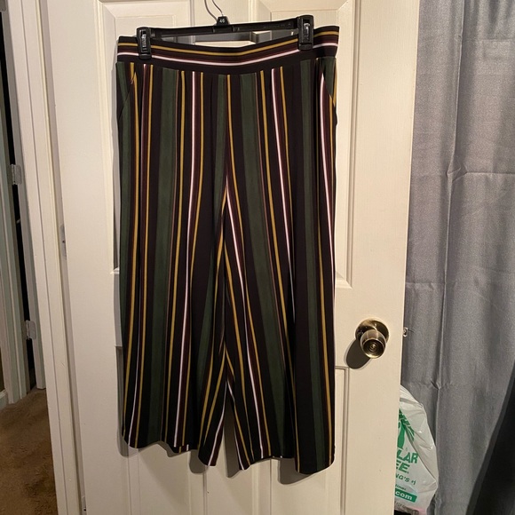 torrid Pants - 💚 FINAL PRICE and DAY Torrid cropped wide leg striped pant